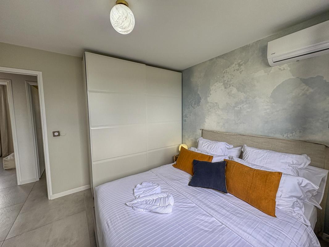 32.Location villa piscine Gosier Guadeloupe_Chambre 3